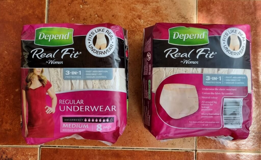 Postpartum underwear